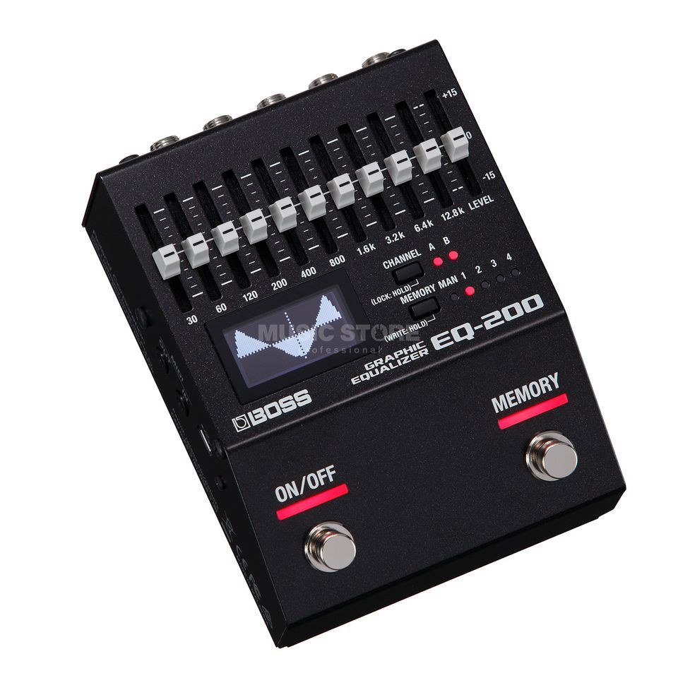 Boss EQ-200 Graphic Equalizer | MUSIC STORE professional