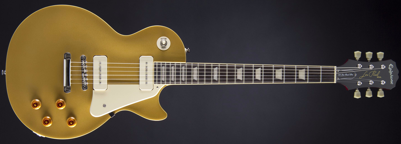 Epiphone 1956 Les Paul Standard Pro Metallic Goldtop | USA