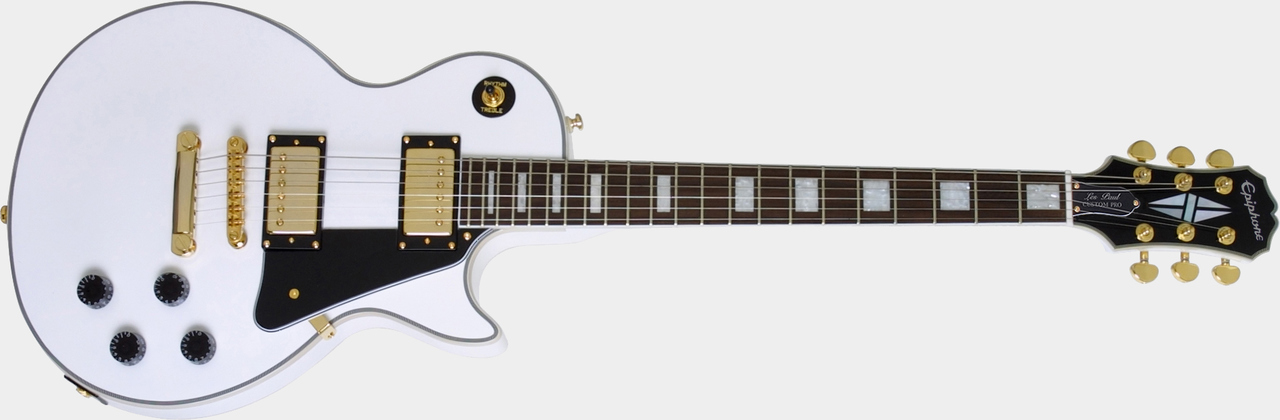 Epiphone Les Paul Custom PRO AW Alpine White | USA
