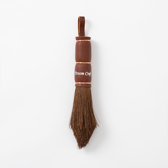 WEB限定】Broom Craft 国産棕櫚手帚 レザー｜風呂と掃除｜中川政七商店