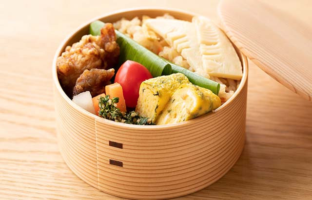 ごはん粒のつきにくい一膳曲げわっぱ｜食卓の道具｜中川政七商店 公式