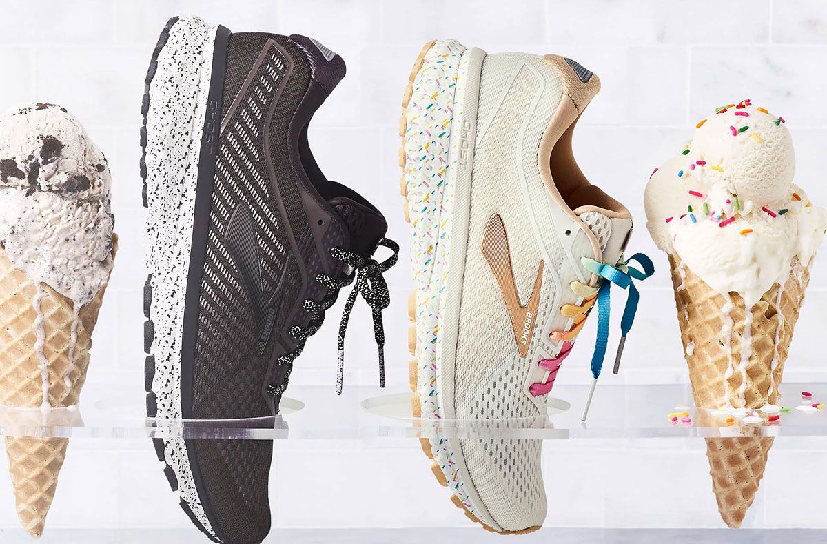 Brooks' new ice-cream-inspired shoes come with sprinkles | The