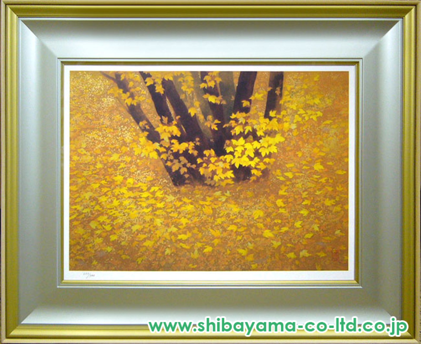 東山魁夷「行く秋」木版画＋新復刻画 :: 絵画買取・販売 - シバヤマ