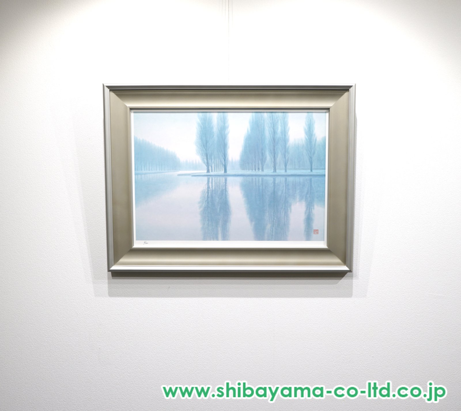 東山魁夷「静唱」リトグラフ＋新復刻画 :: 絵画買取・販売 - シバヤマ