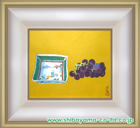 小倉遊亀「並ぶ」木版画 :: 絵画買取・販売 - シバヤマ