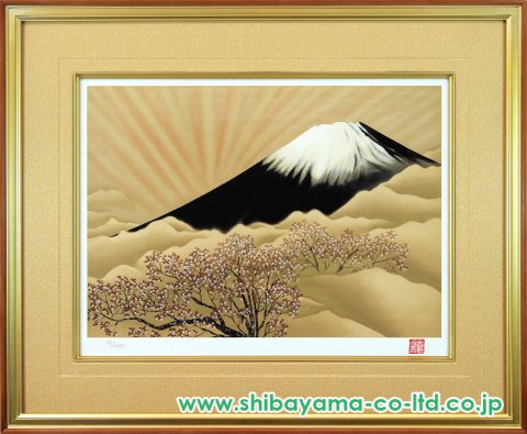 横山大観「日本心神」リトグラフ :: 絵画買取・販売 - シバヤマ