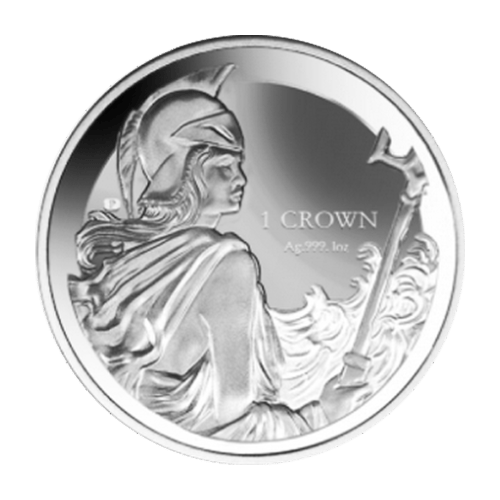 1 oz 2017 Falkland Islands Britannia Reverse Proof Silver Coin