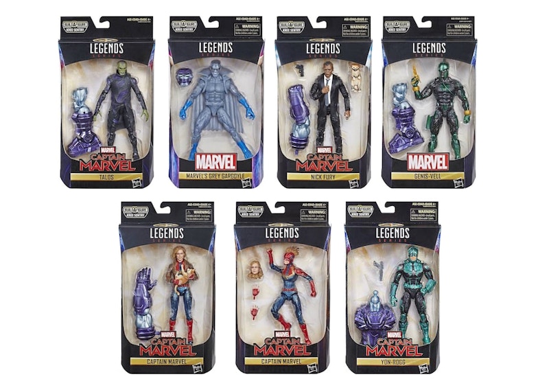 Hasbro Marvel Legends Captain Marvel Set - Kree Sentry BAF Action