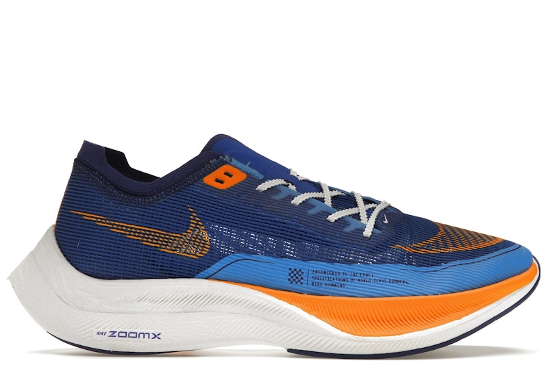 Nike ZoomX Vaporfly Next% 2 Game Royal Vivid Orange Men's - FD0713