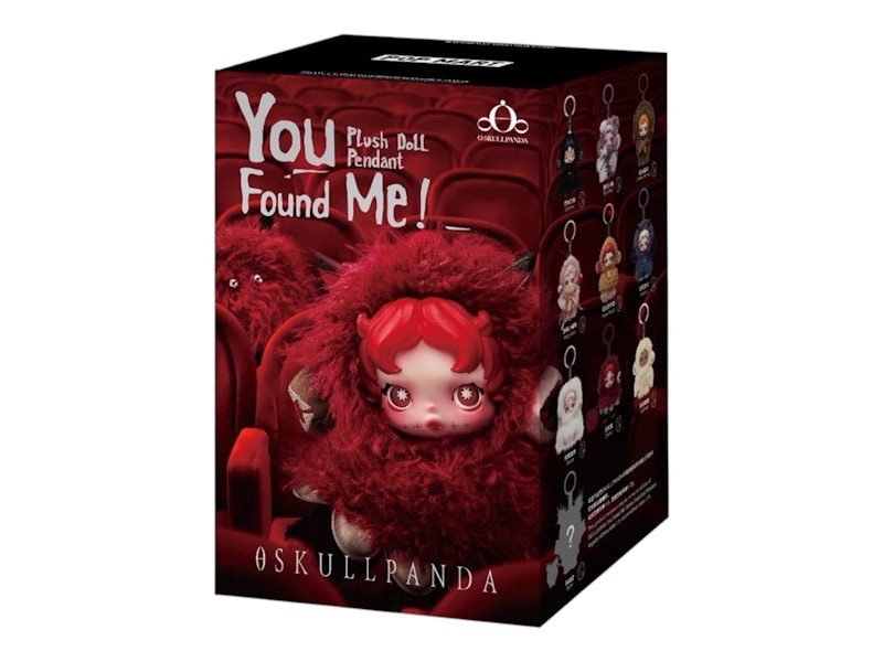 Pop Mart SKULLPANDA You Found Me! Series Plush Doll Pendant Single