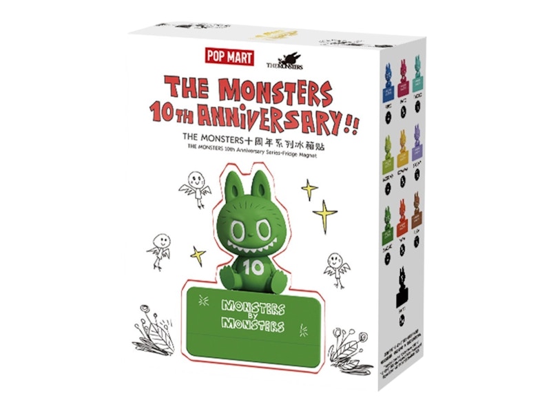 Single Blind Box The Monsters Labubu 10th Anniversary Series