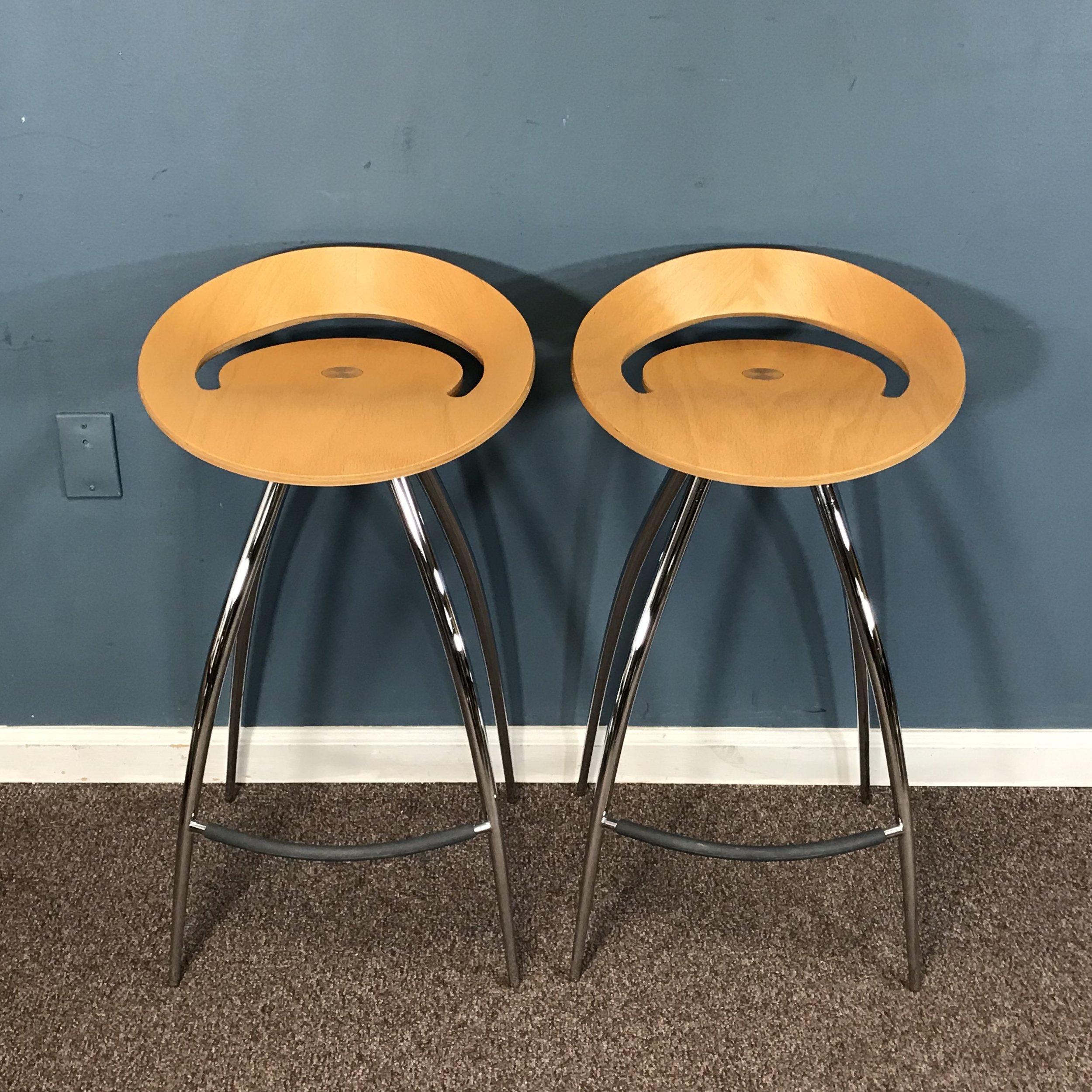 Pair of Italian Magis Lyra Stools — Ardesh