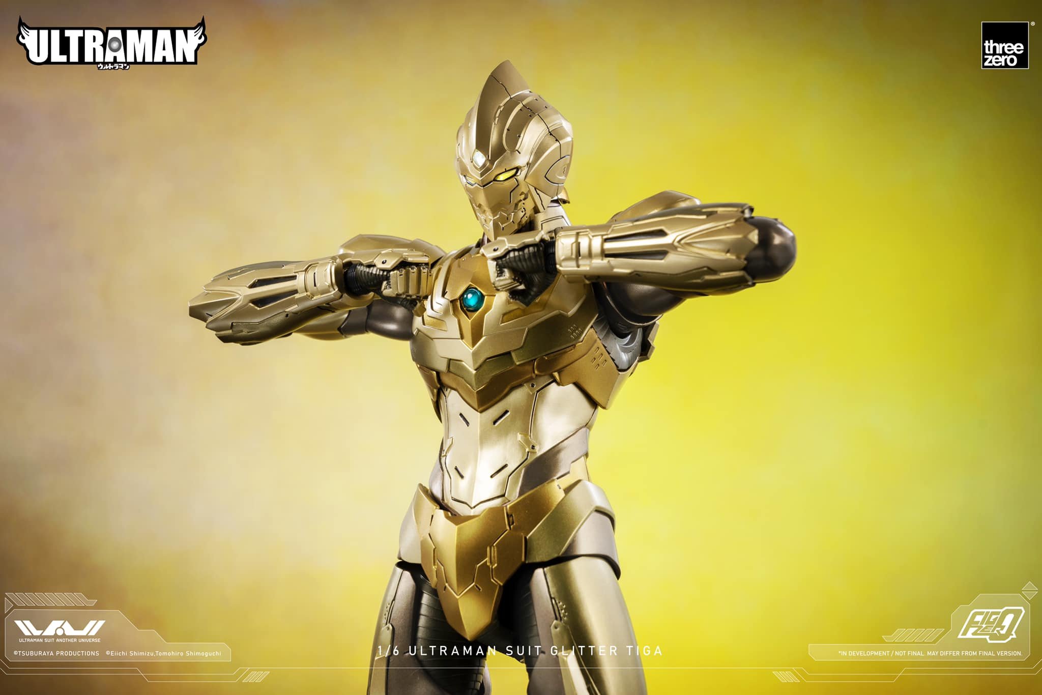 フィグゼロ 1/6 ULTRAMAN SUIT GLITTER TIGA — THREEZERO BLOG JP