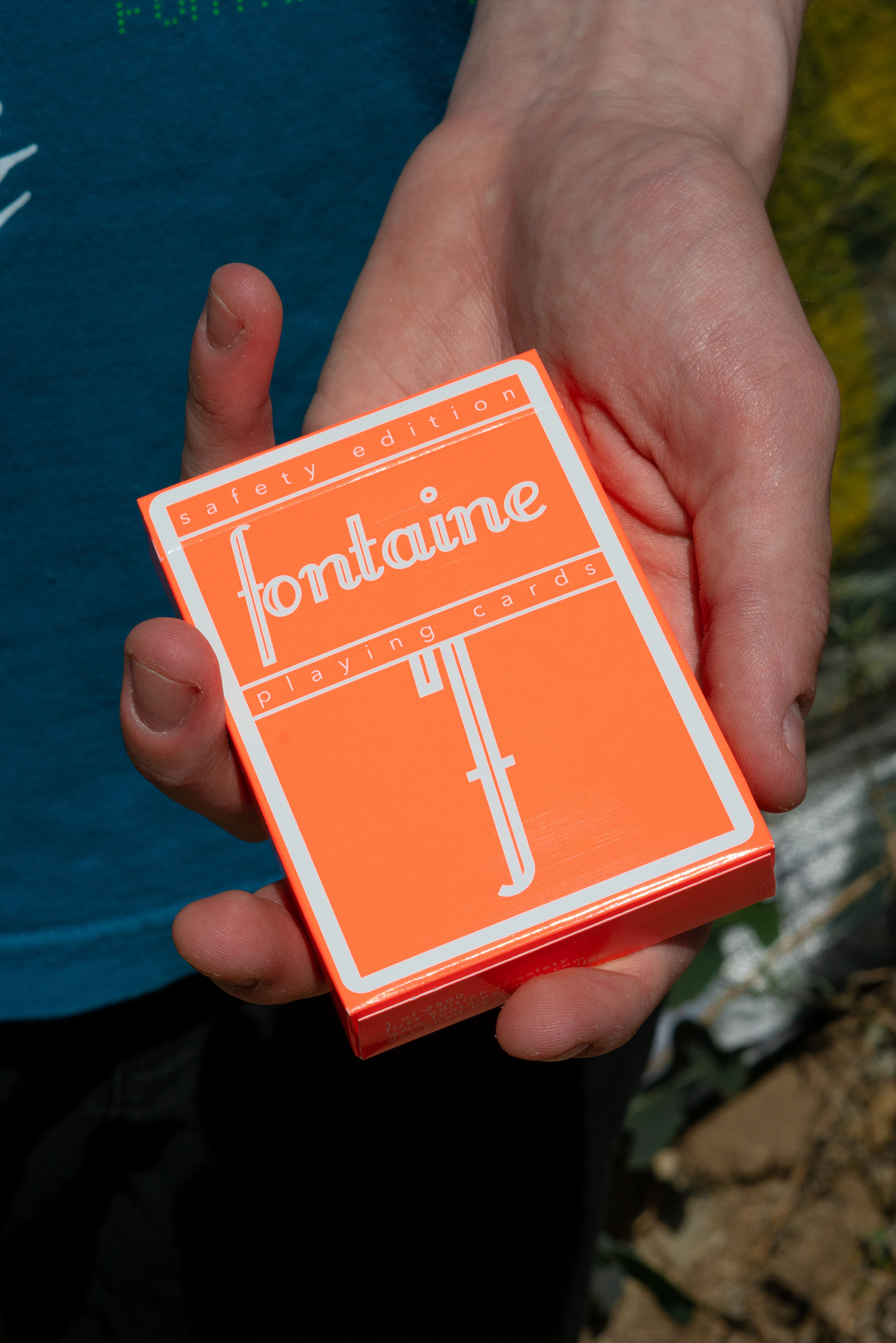 SEAFOAM AND SAFETY FONTAINES — FONTAINE CARDS