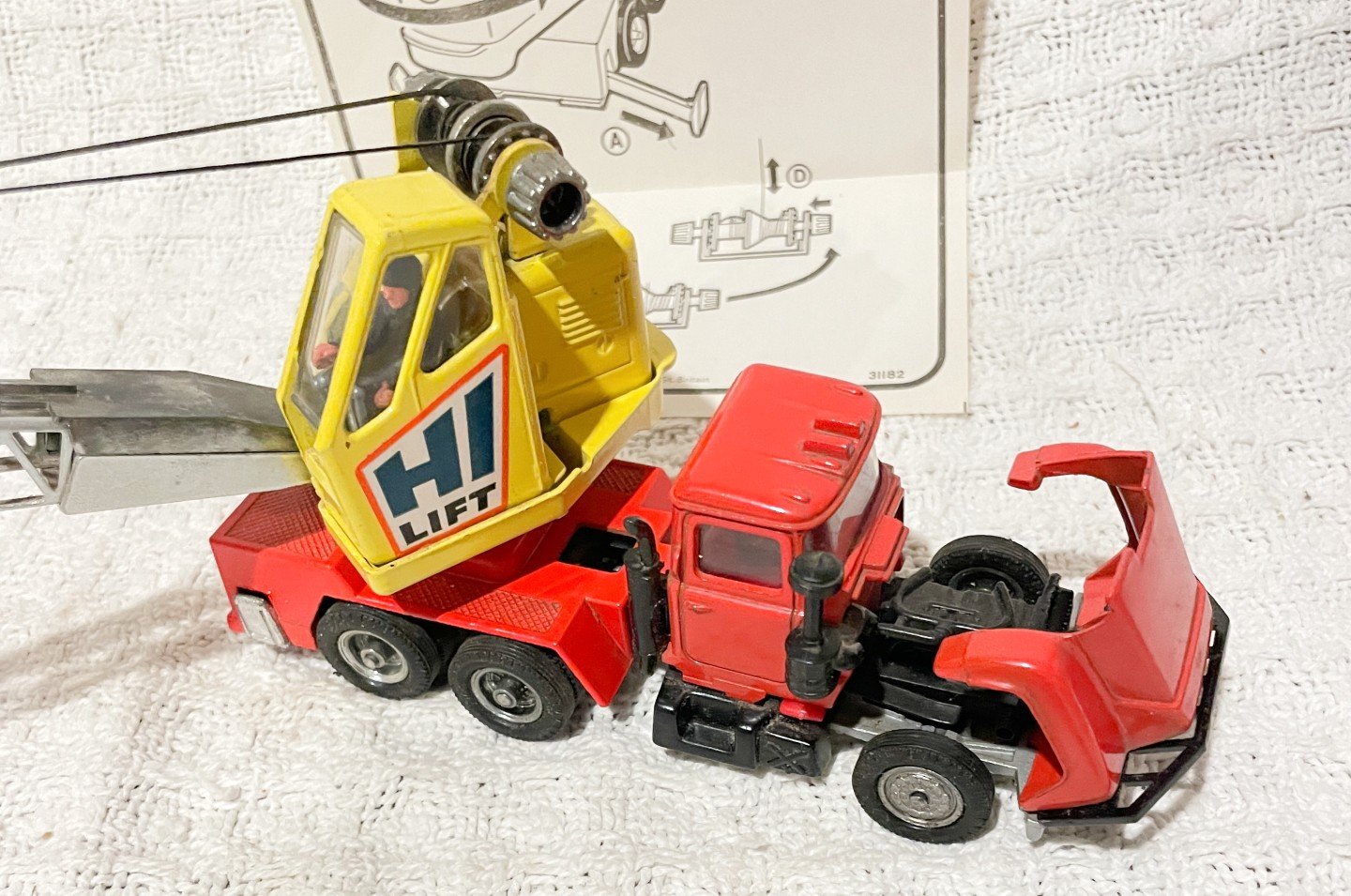 LN Boxed Corgi 1154 Mack Priestman Mobile Crane — Tobias Toys & Trains
