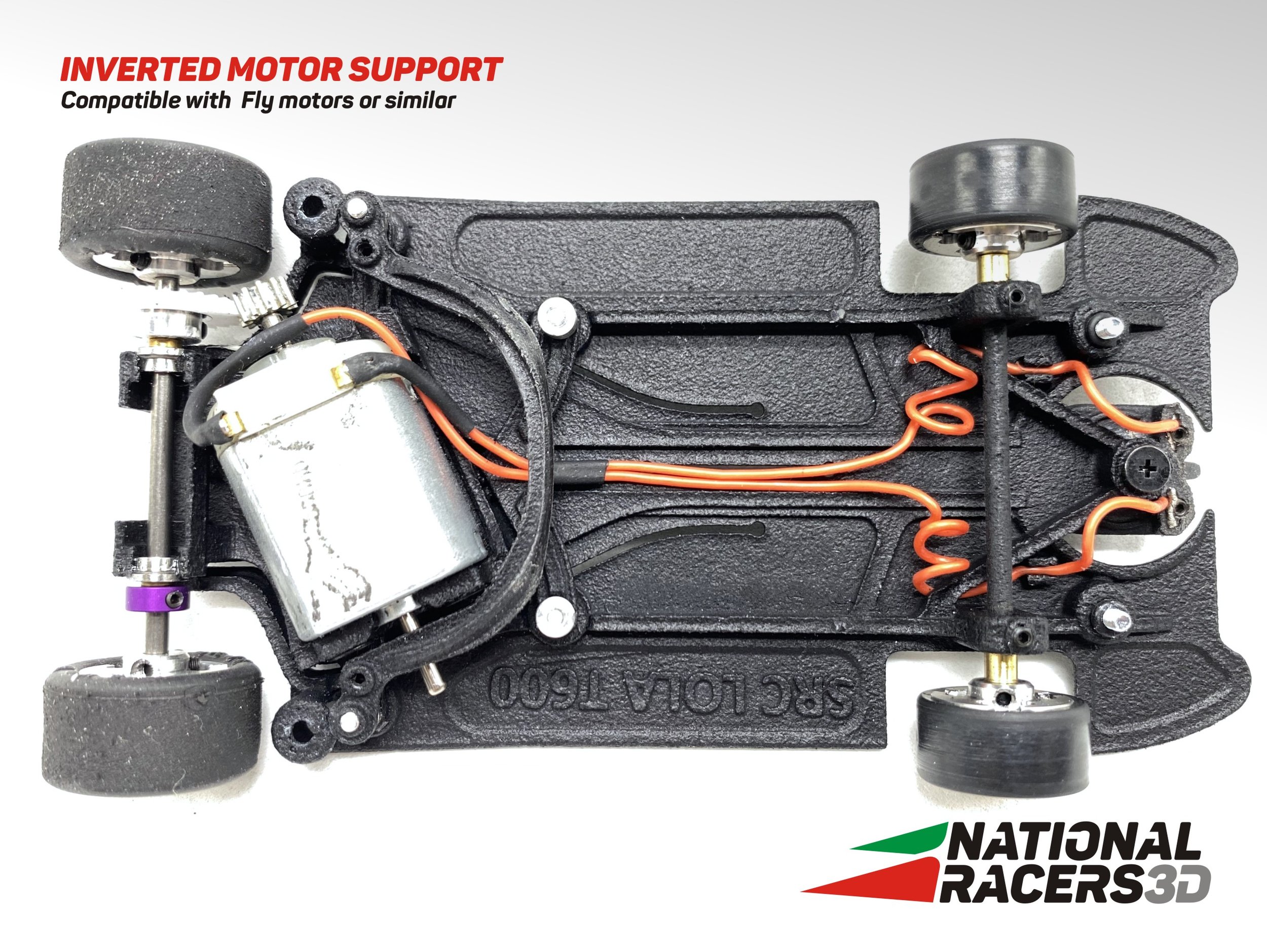 3DP Chassis for SRC Lola T600 by NationalRacers3D
