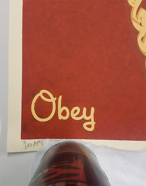 Obey Screen Print LL Cool J Artist Proof — Nite Owl