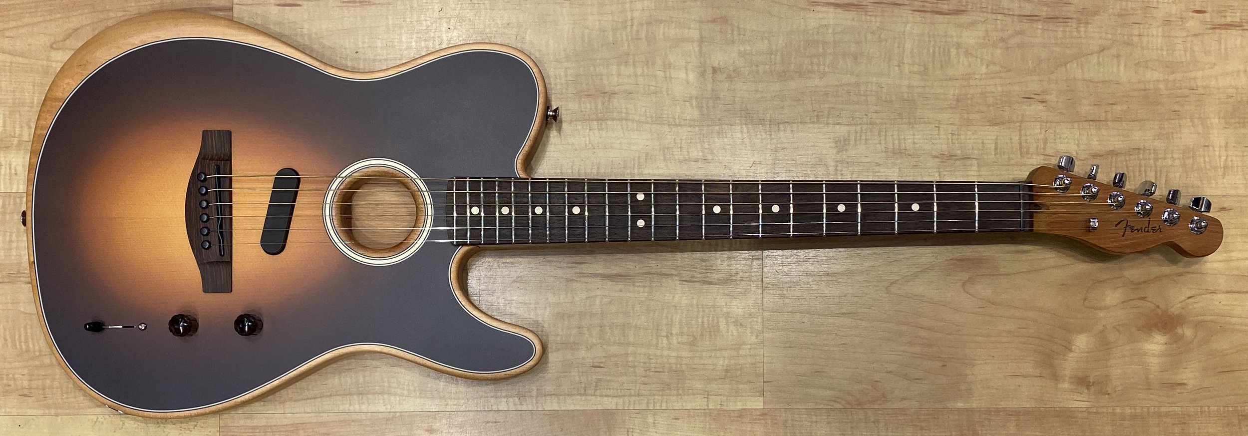 Fender Acoustasonic Player Telecaster Shadow Burst — Andy Babiuk's
