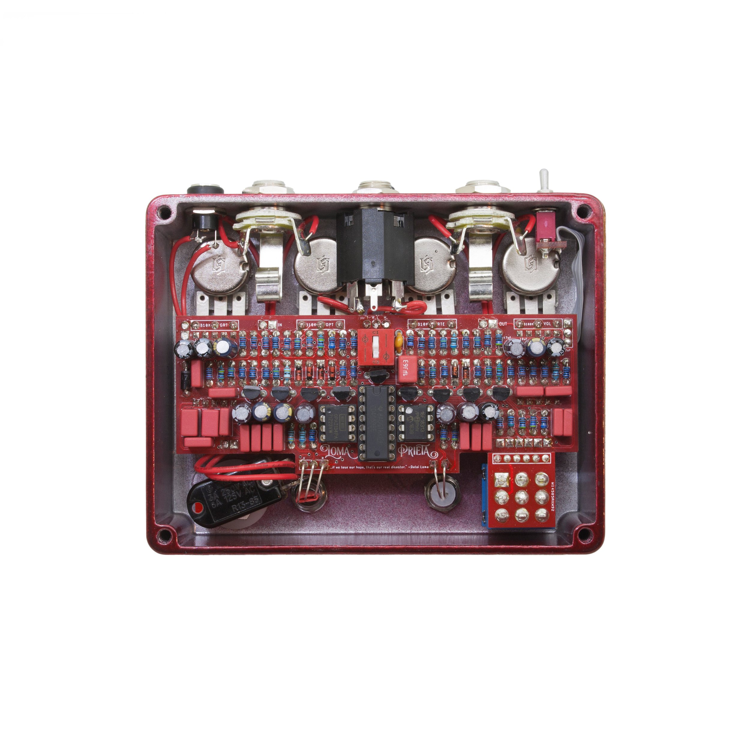 Loma Prieta Gritty Harmonic Tremolo — CopperSound Pedals