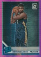 Zion Williamson 2019 Optic #158 Hyper Pink Price Guide - Sports