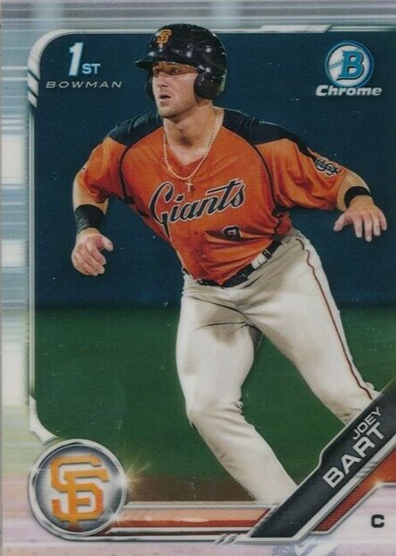Joey Bart 2019 Bowman #BCP-50 Chrome Prospects (1st) Price Guide