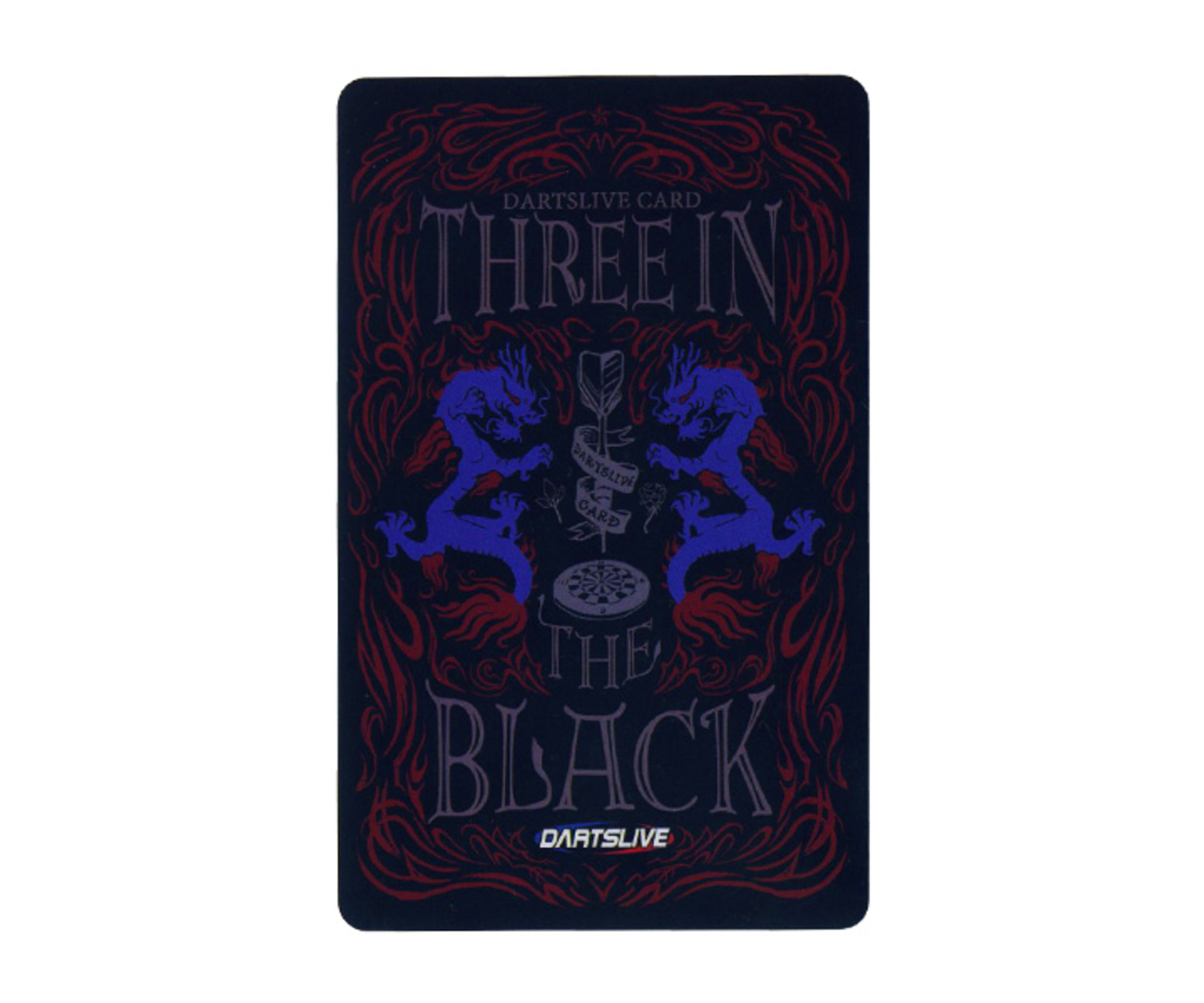 ダーツゲームカード【ダーツライブ】NO.1605 THREE IN THE BLACK