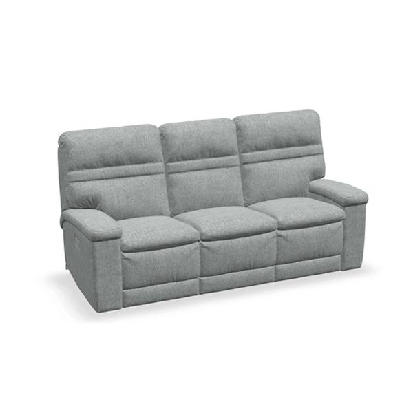 PALLISER LEO Power Reclining Sofa with Headrest Headrest and