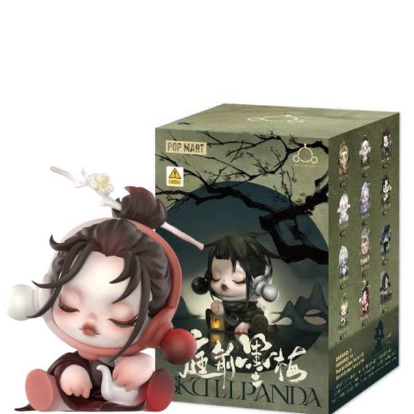 POP MART - SKULL PANDA The Ink Plum Blossom Series - THE BLIND BOX