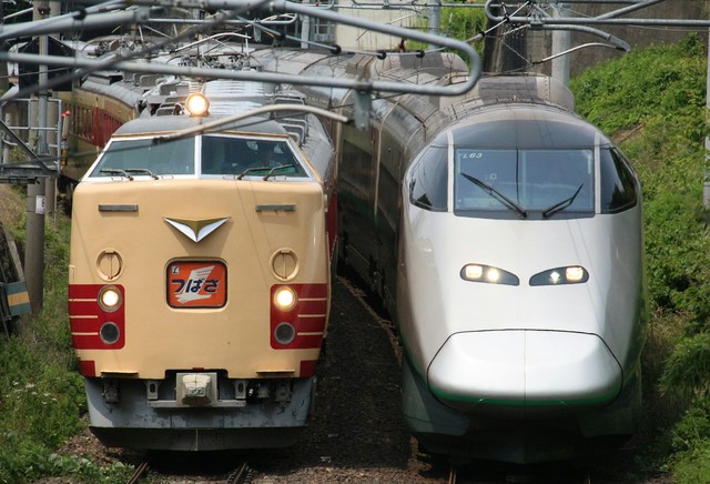 485系ラストラン 特急つばさ 福島～山形間 運転」の投稿写真（8枚目