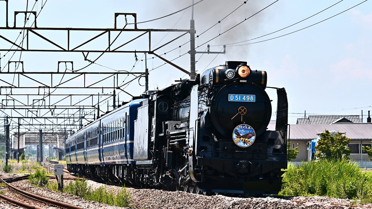 D51-498 水色ナンバープレート 掲出」の投稿写真（2枚目） - 鉄道コム