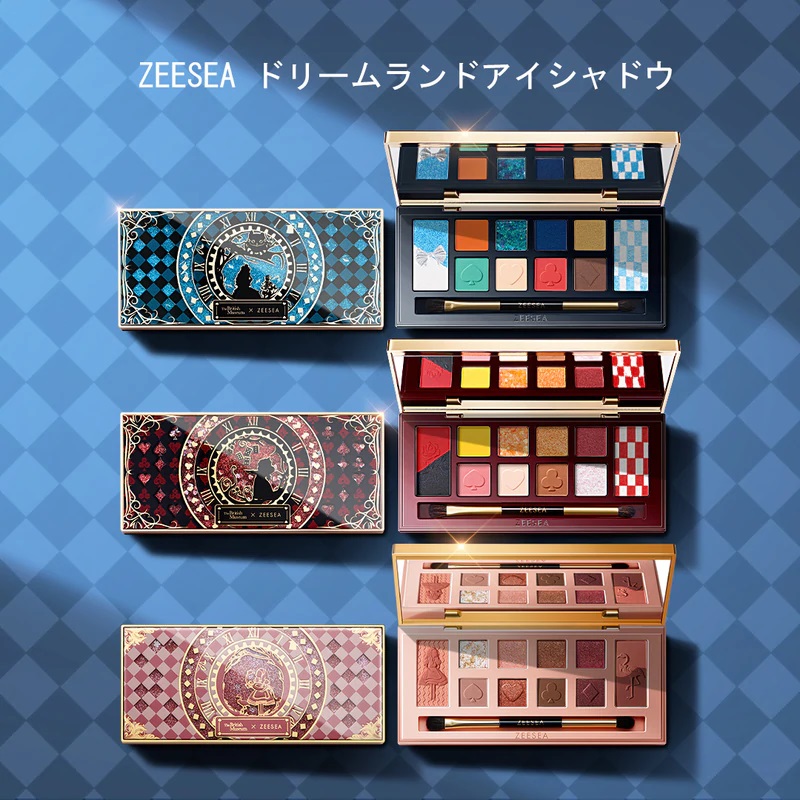 ZEESEA×大英博物館 アリス・ドリームランドシリーズ アイシャドウ