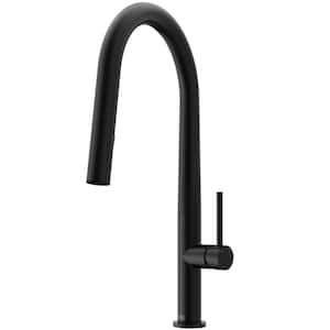 VIGO Greenwich Single-Handle Pull-Down Sprayer Kitchen Faucet with