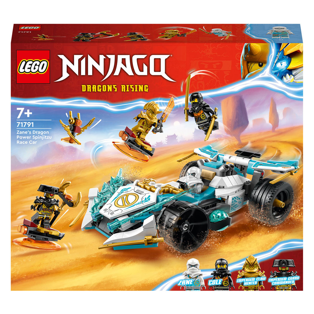 LEGO Ninjago 71791 Zane's Dragon Power Spinjitzu Racer | Thimble Toys
