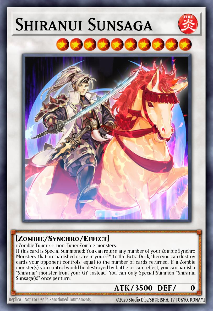 Shiranui Sunsaga - Yu-Gi-Oh! Card Database - YGOPRODeck