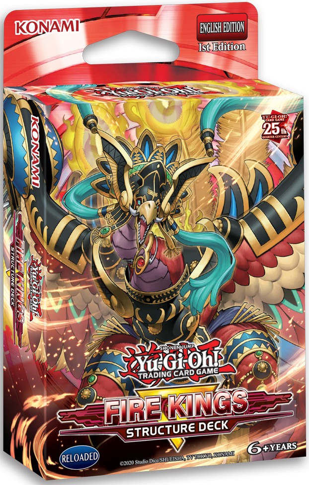 Structure Deck R: Onslaught of the Fire Kings (OCG) - Card Set