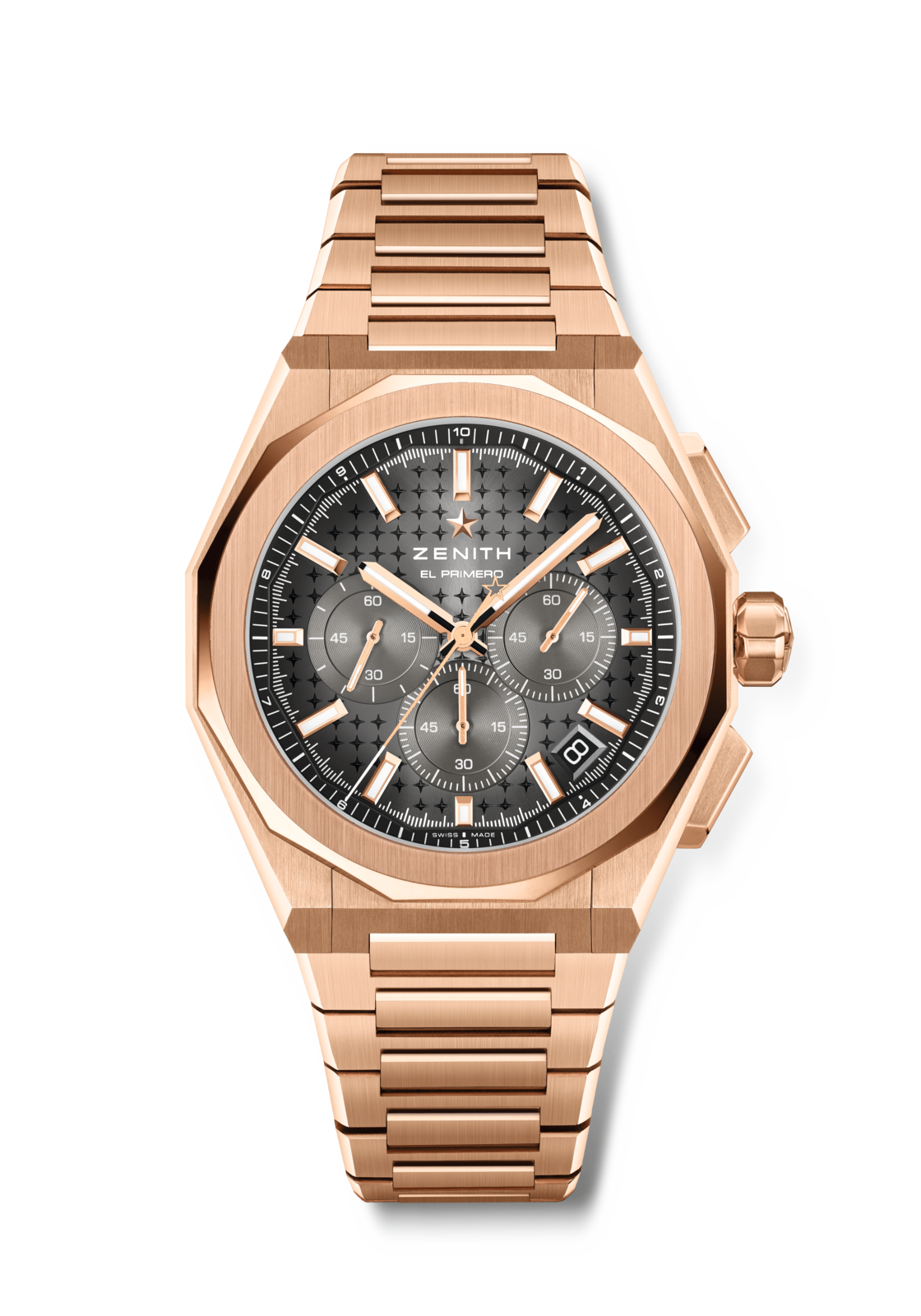 ZENITH デファイ スカイライン クロノグラフ - 42.00mm, 18K ローズ