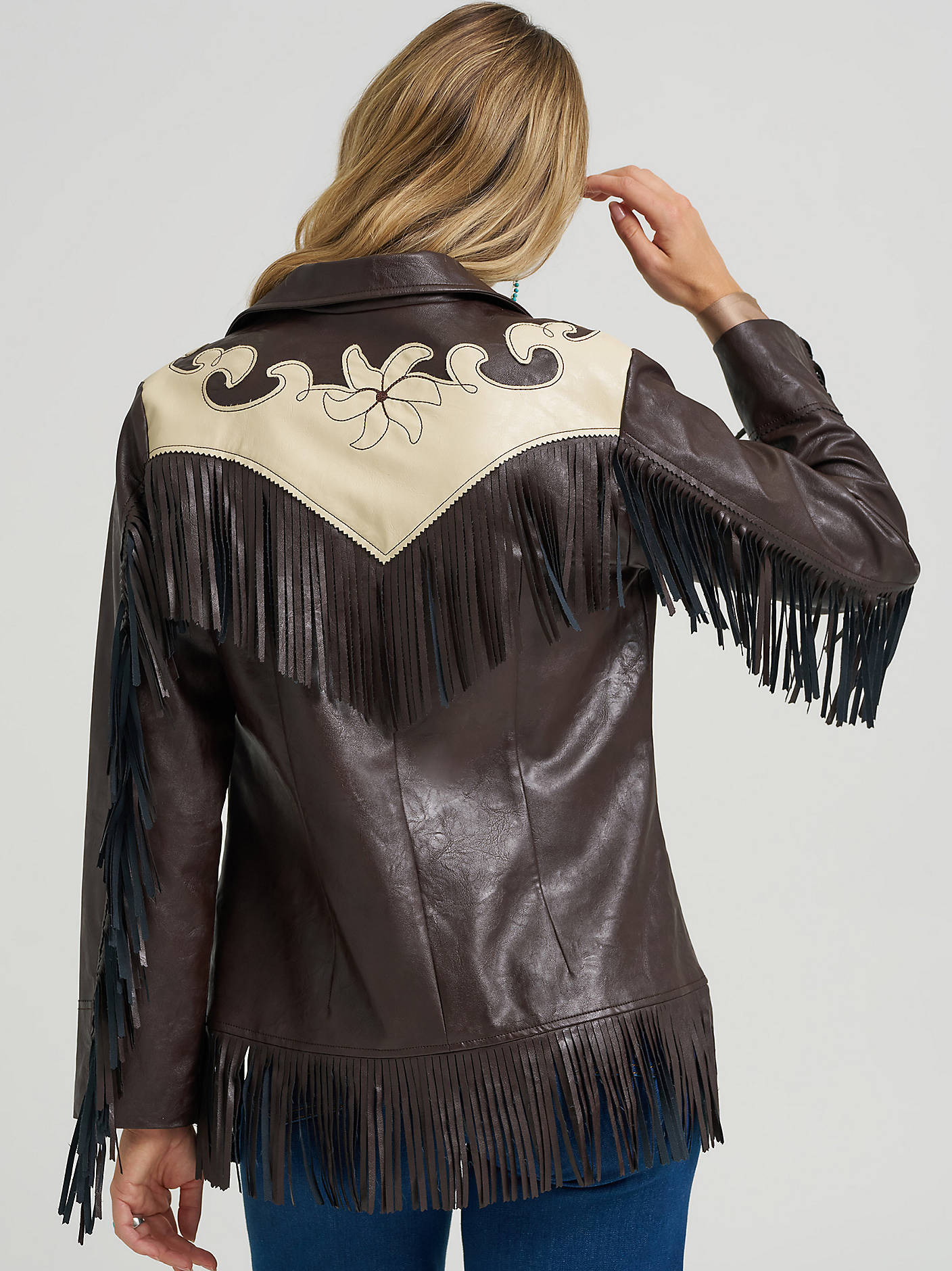 Wrangler x Lainey Wilson Fringe Jacket | Wrangler EMEA Site