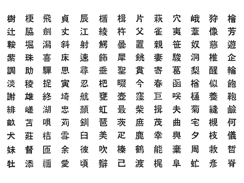 初心不可忘］白澤太ゴシック体: 文字の星屑1