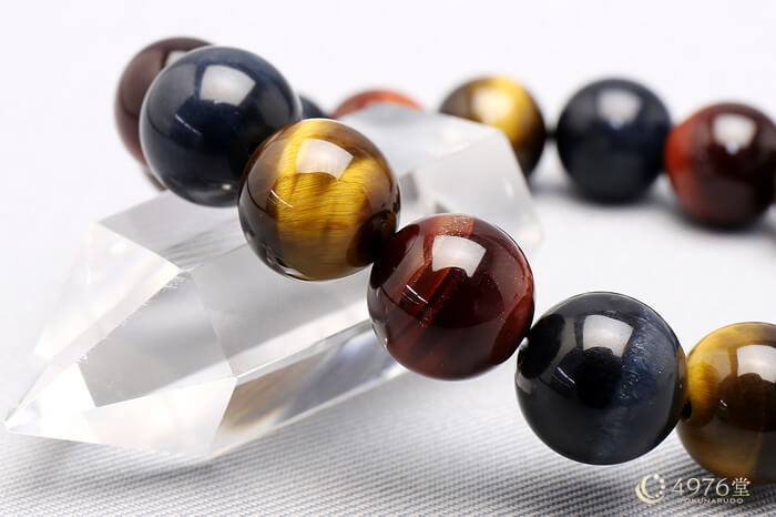 MIXタイガーアイ ブレスレット 12mm ｜ 天然石通販の4976堂