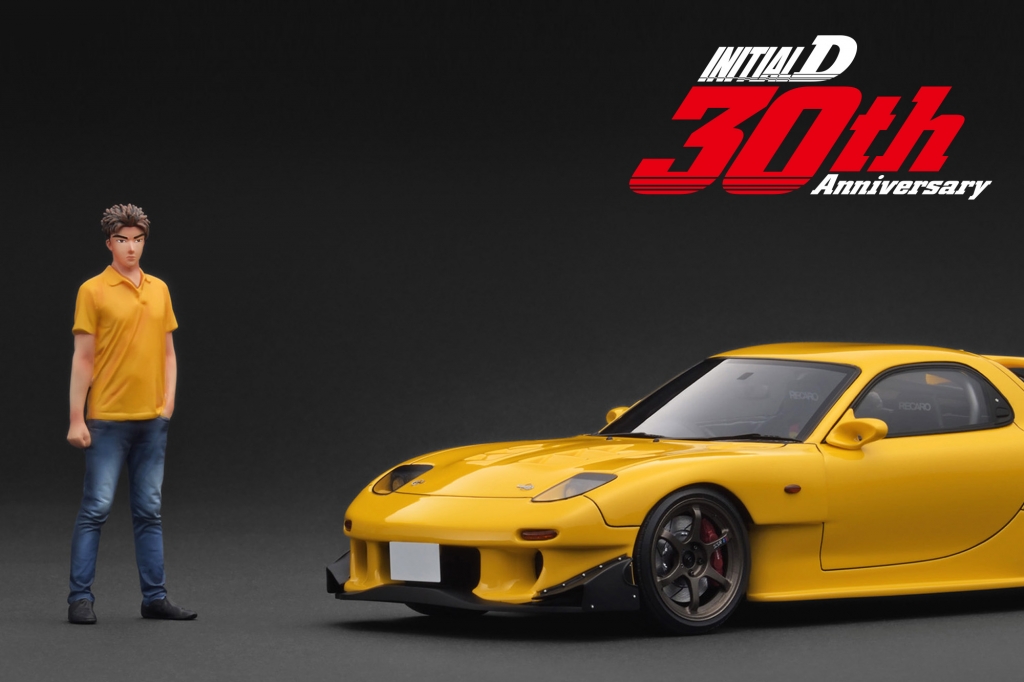 頭文字D』30周年スペシャル企画：1/18スケール「高橋啓介」フィギュア
