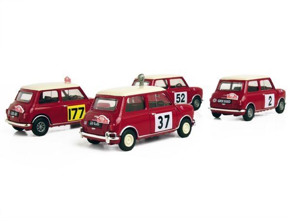 MINI ミニ Monte Carlo Rallye モンテカルロ・ラリー 4台セット | BLS Blog