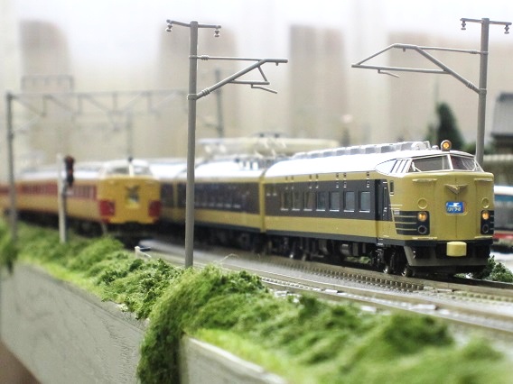 Nゲージ鉄道模型】KATO 583系485系思い出の東北特急運転会 いい日