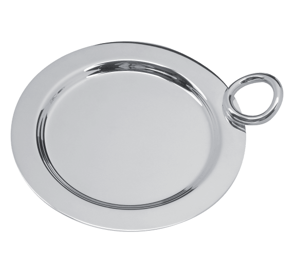 Carafe tray Vertigo Silver plated