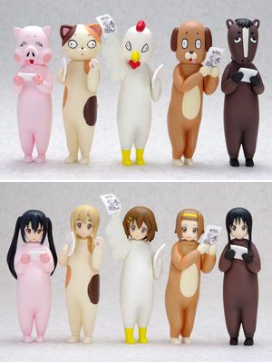 けいおん！」着ぐるみフィギュアが満を持しての登場！劇中では観られ