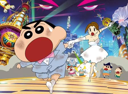 映画クレヨンしんちゃん 超時空！嵐を呼ぶオラの花嫁 (2010)：キャスト