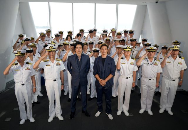 実写映画『沈黙の艦隊』大沢たかお＆玉木宏、自衛官50人前にトーク