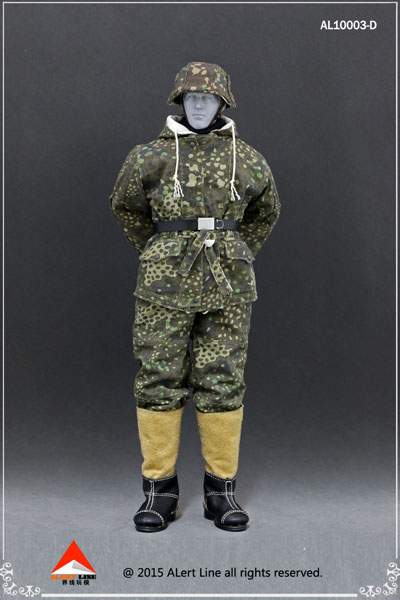 1/6 WWII ドイツ ナチ党 武装親衛隊(SS)＆ドイツ国防軍スノーダブル