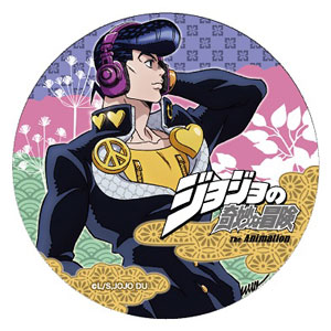 ジョジョの奇妙な冒険 ダイヤモンドは砕けない 和紙缶バッジ 東方仗助