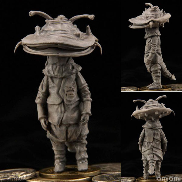 KRS35 ウルトラQ 1/35 カネゴン モノクロ版 PVC製塗装済完成品[ACRO