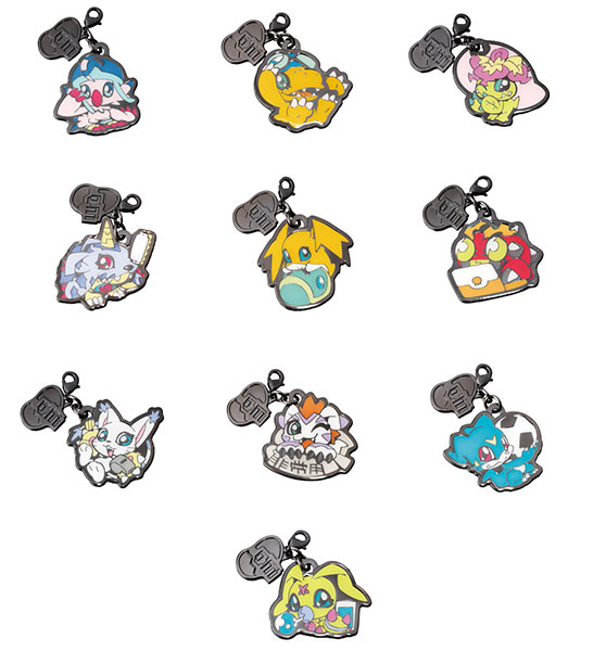 新商品情報】メタルチャームコレクション『デジモンアドベンチャー